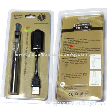 Hot Selling Healthy Smoking Electronic Cigarette Evod Blister Starter Kit, 1.8-2.4Ω ResistanceNew